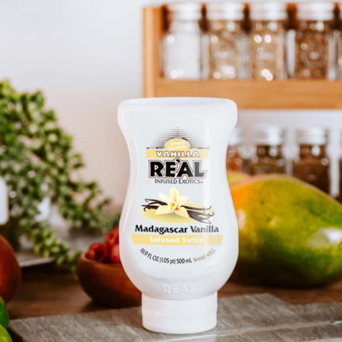Reàl Vanilla Puree Infused Syrup 50cl
