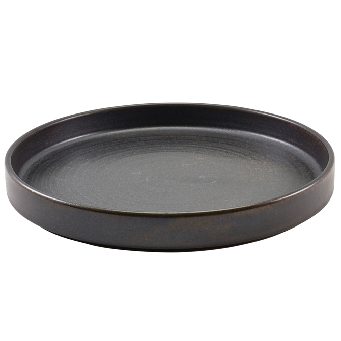 Terra Porcelain Presentation Plates Black 10.2" / 26cm