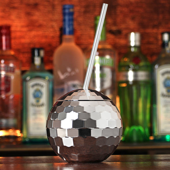 Plastic Disco Ball Cocktail Cup 21oz / 600ml