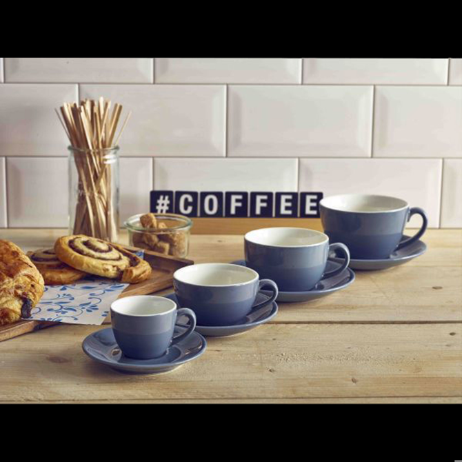 Royal Genware Saucer Grey 5inch / 13.5cm