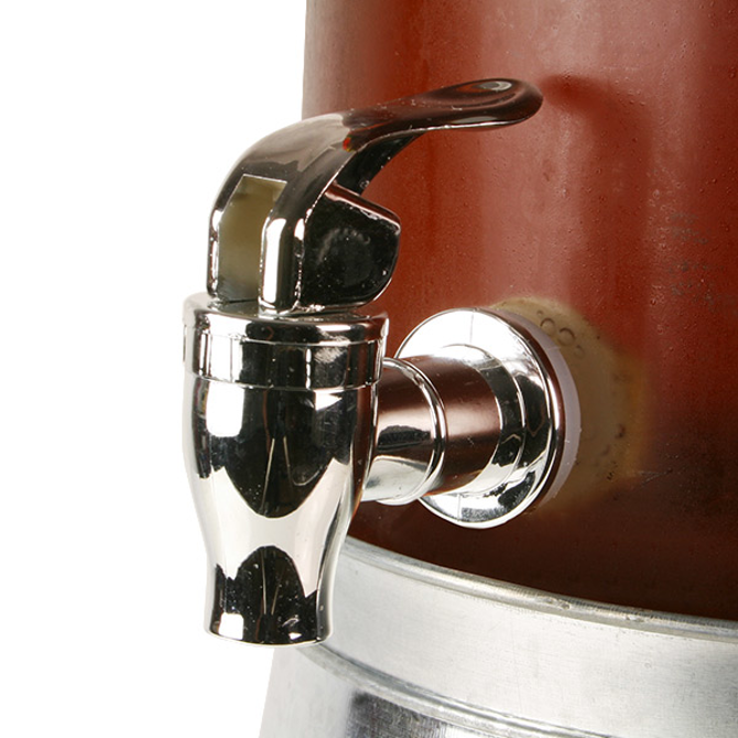 Mason Jar Drinks Dispenser with Ice Bucket Stand 5ltr