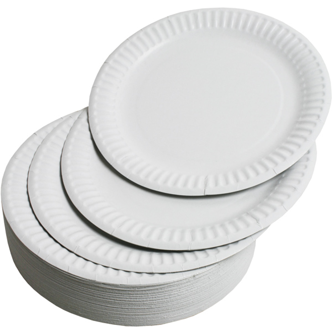 Paper Plates 23cm Pack of 100