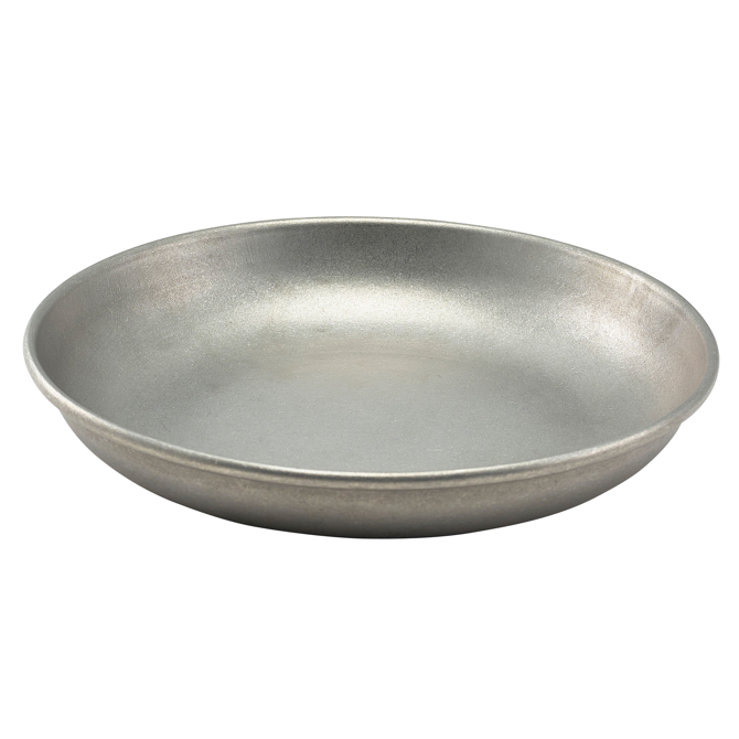 Vintage Steel Deep Coupe Plate 7.9inch / 20cm