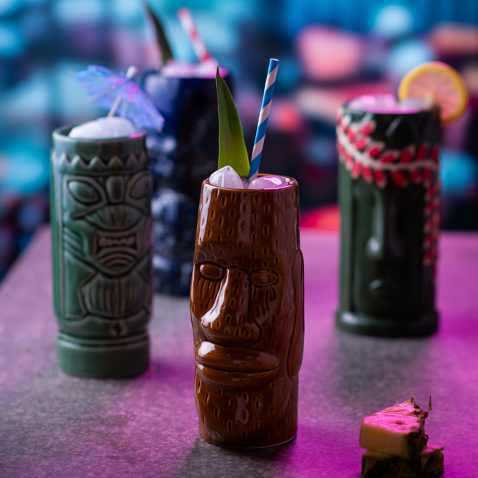 Ceramic Beach Tiki Party Pack