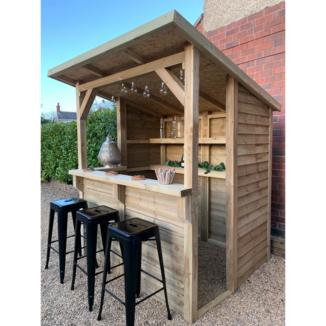 Wooden Garden Bar