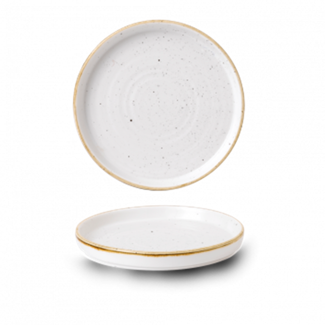 Stonecast Barley White Walled Plate 6.3inch