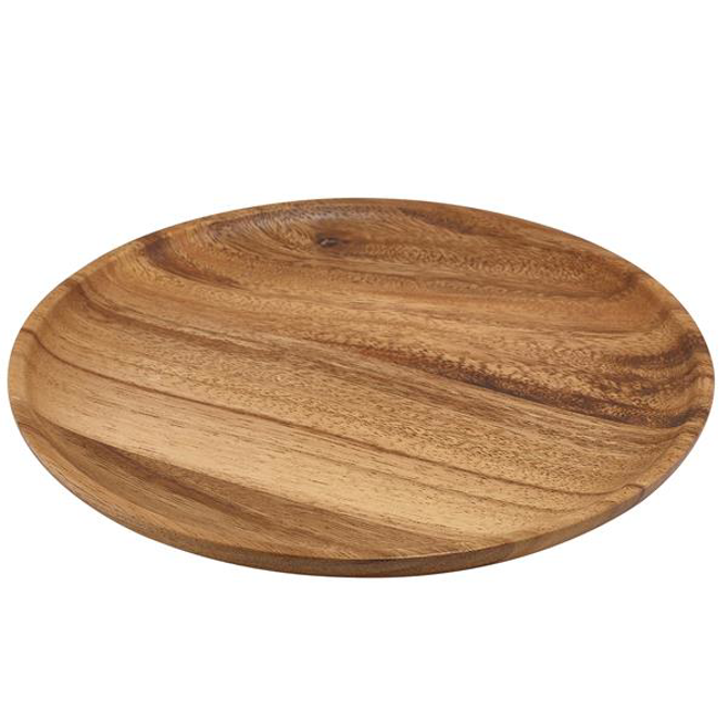 GenWare Acacia Wood Serving Plate 9.5inch / 24cm