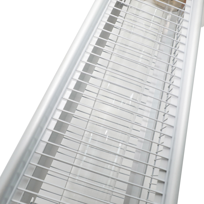 Outdoor Patio Pyramid Heater Stainless Steel
