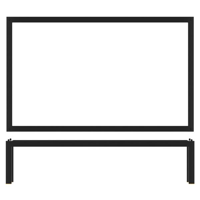 Black Luxor Metal GN1/1 Riser 53 x 32.5 x 12cm