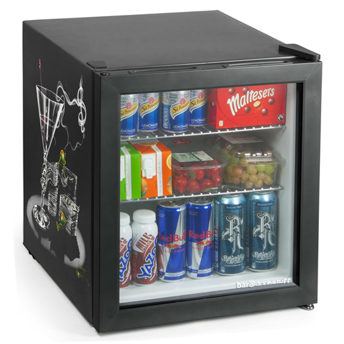 Custom Printed Frostbite Mini Fridge 46ltr Black