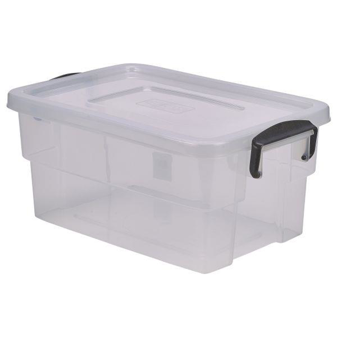 Storage Box with Clip Handles 13ltr