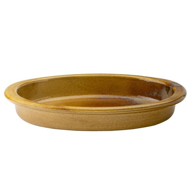 Murra Toffee Oval Eared Dish 10inch / 25cm