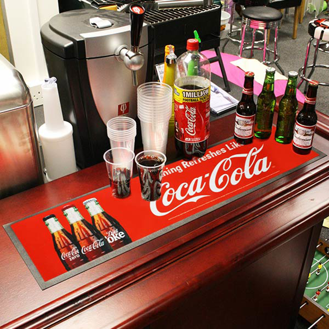 Coca-Cola Wetstop Bar Runner