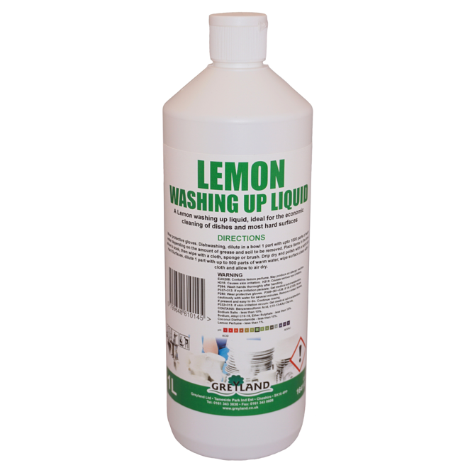 Lemon Washing Up Liquid 1ltr