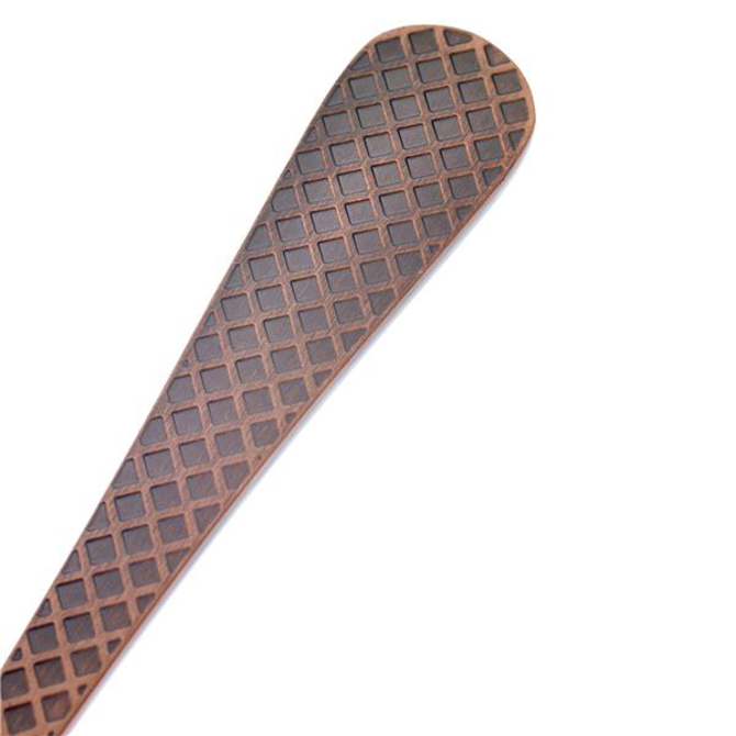 Barfly Diamond Lattice Japanese Style Bar Spoon Antique Copper 13.18inch / 33.5cm