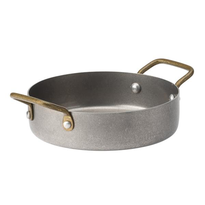 Vintage Steel Mini Casserole Dish 5inch / 12.25cm