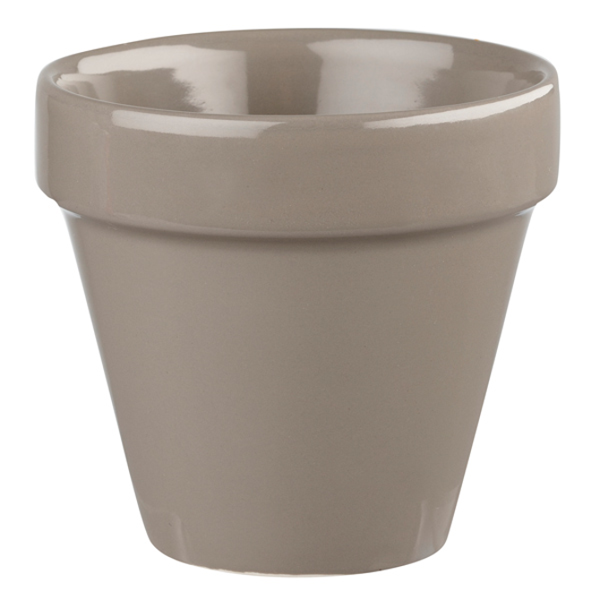 Churchill Bit On The Side Plant Pot Food Server Pebble Grey 17oz / 480ml