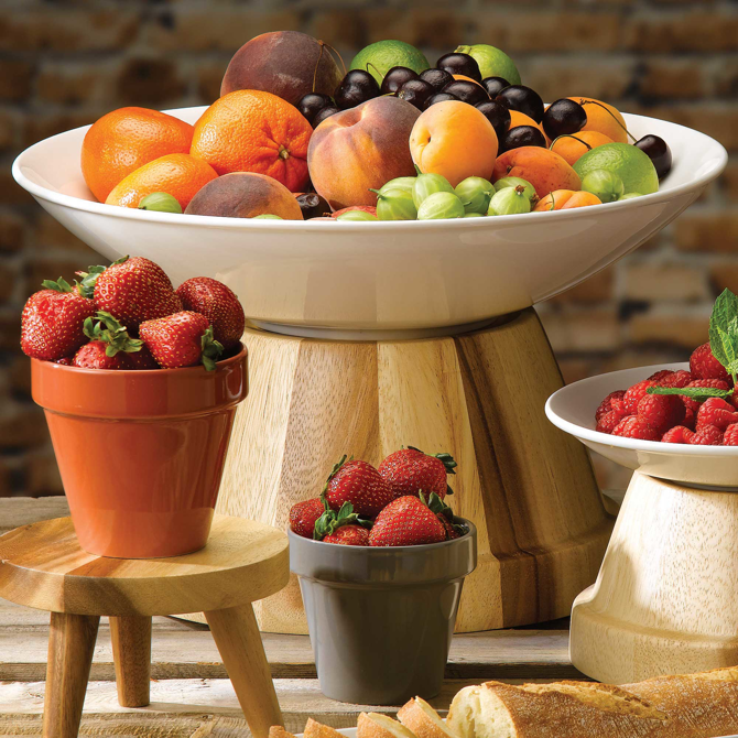 Churchill Alchemy Buffetscape Large Round Plant Pot 10.8inch / 27.5cm
