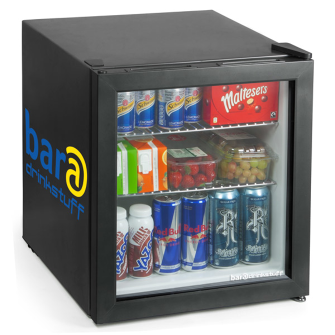 Custom Printed Frostbite Mini Fridge 46ltr Black