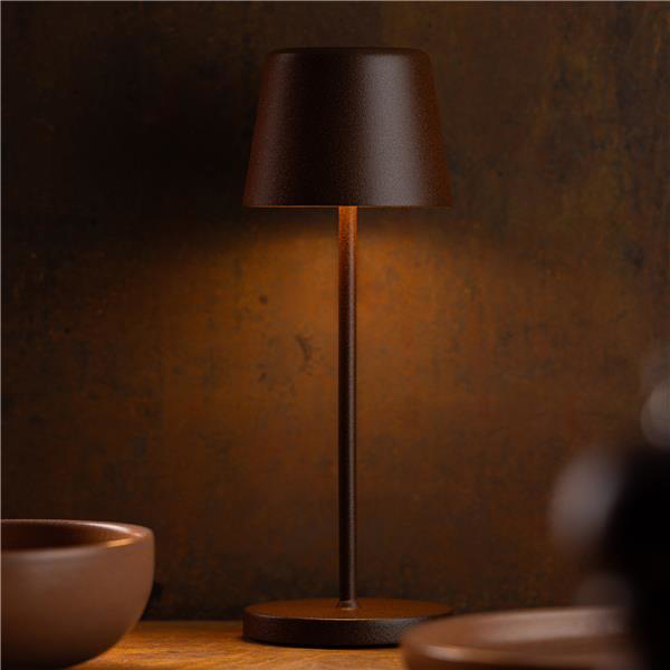 Bermuda LED Cordless Lamp 32cm - Corten