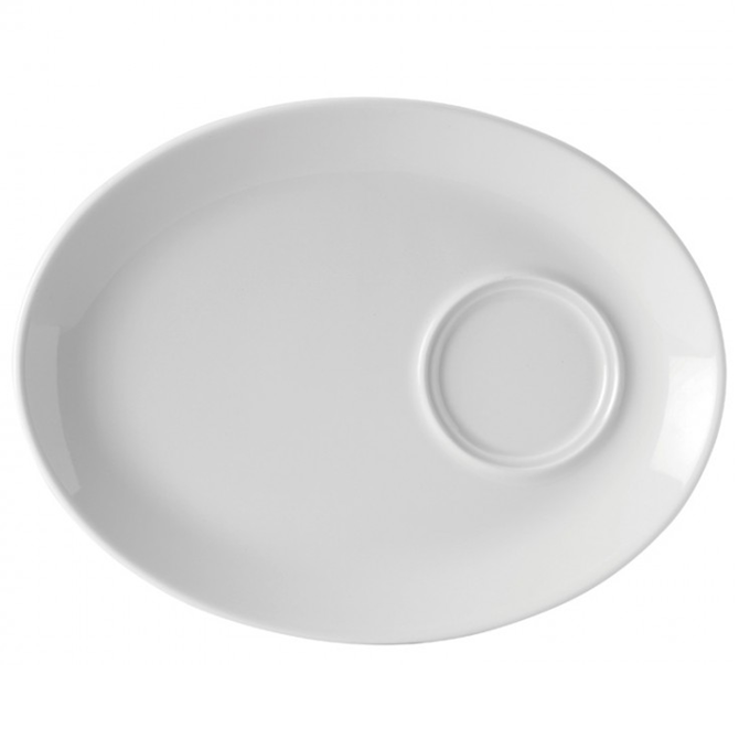 Utopia Titan Oval Gourmet Plate 11inch / 28cm