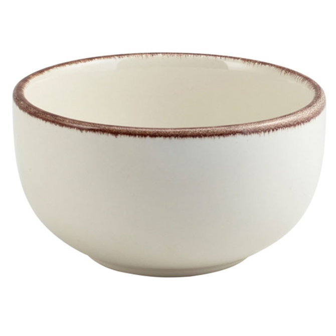 Terra Stoneware Sereno Brown Round Bowl 4.9inch / 12.5cm