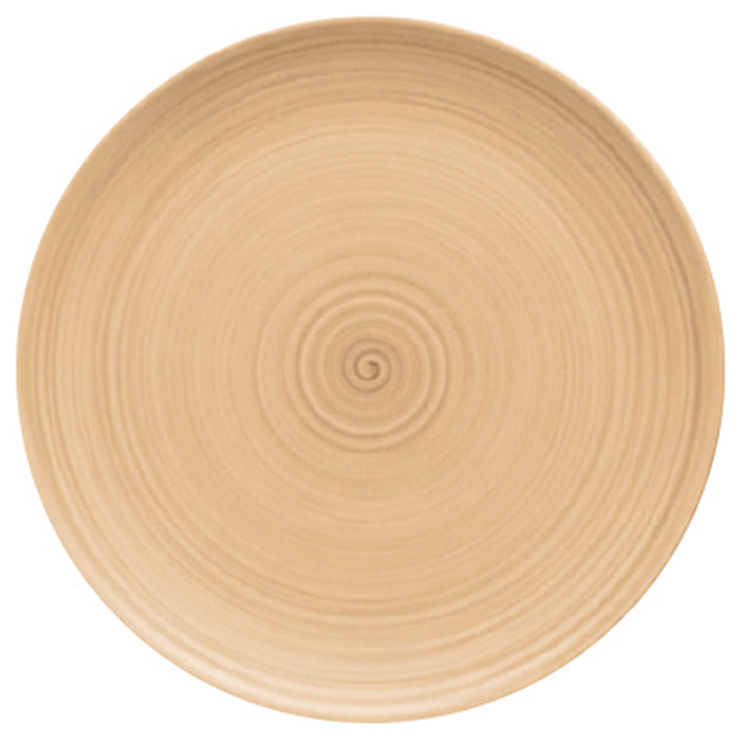 Modern Rustic Coupe Plate Sand 32cm