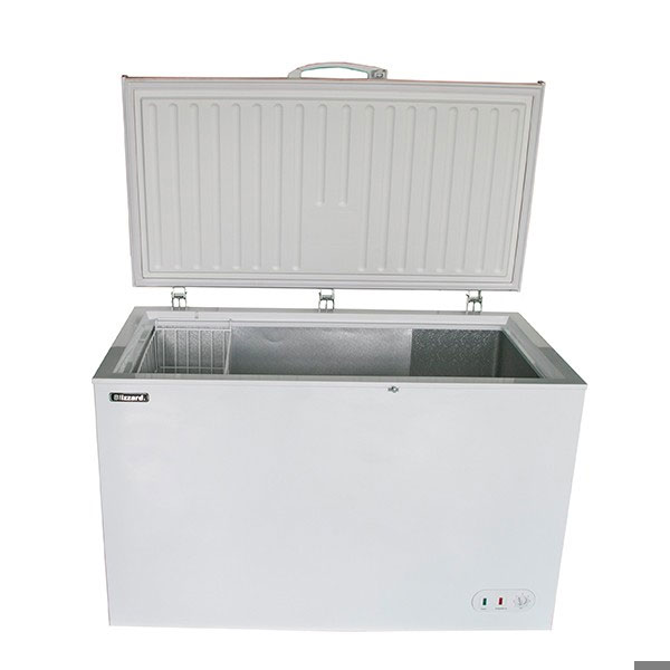 Blizzard Stainless Steel Lid Chest Freezer 450ltr