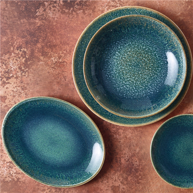 Ore Mar Bloom Deep Plate 9.75inch / 25cm