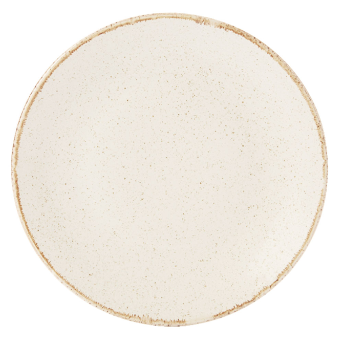 Seasons Oatmeal Coupe Plate 7inch / 18cm