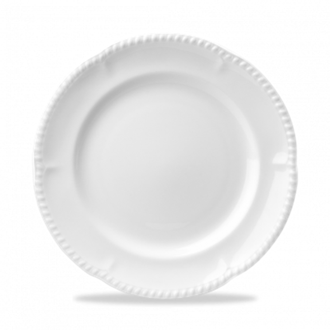Buckingham White Plate 10inch / 25.4cm