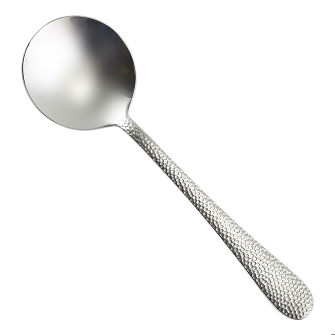 Genware 18/0 Cortona Cutlery Soup Spoons