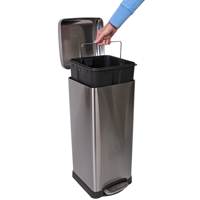Stainless Steel Pedal Bin 30ltr