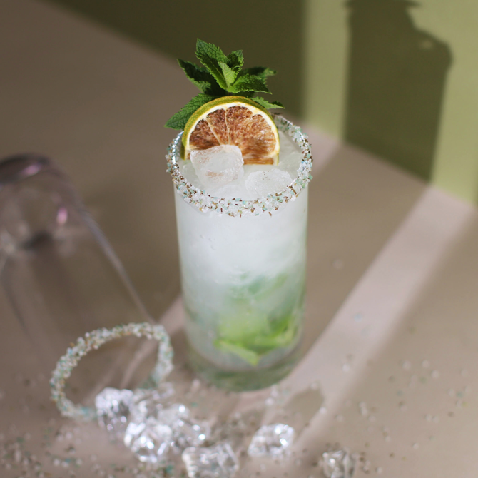 Mint Cocktail Sugar 100g
