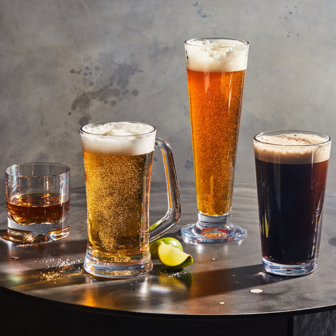 Strahl Design + Contemporary Polycarbonate Beer Mug 17oz / 502ml