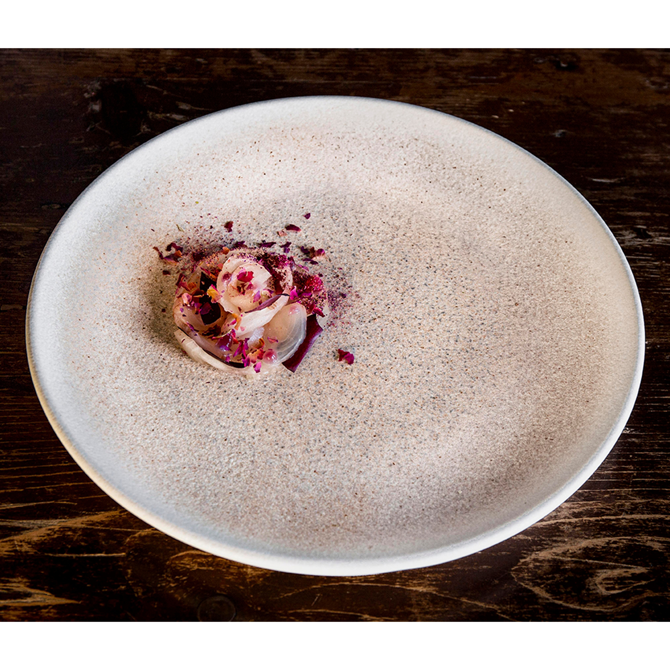 Luca Salmon Moove Oval Plate 12inch / 31cm