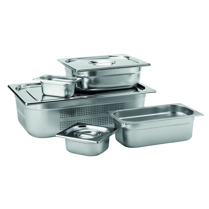 Stainless Steel GN 1/1 Pan 2cm Deep