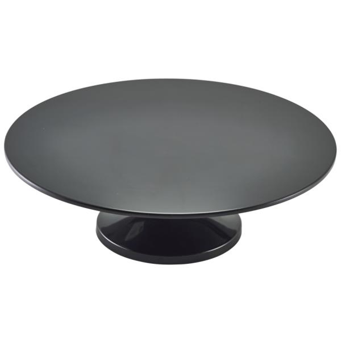 Black Melamine Cake Stand 13inch / 33cm