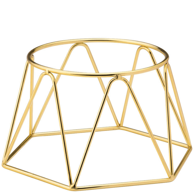 Gold Plate Riser 16.5cm x 13cm