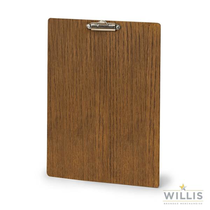 Wooden Menu Clipboard A4 Dark Oak