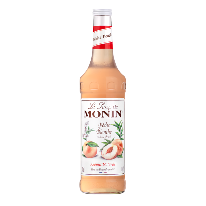 Monin White Peach Syrup 70cl