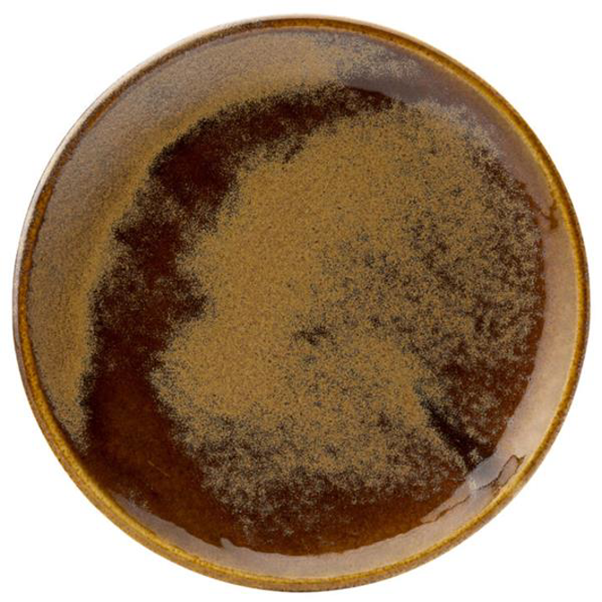 Murra Toffee Coupe Plate 6.5inch / 17cm