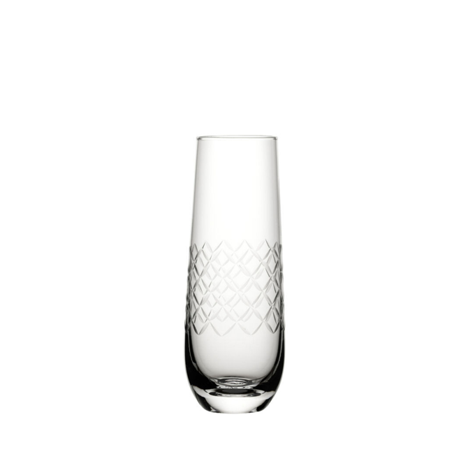 Raffles Diamond Champagne Flutes 8oz / 230ml
