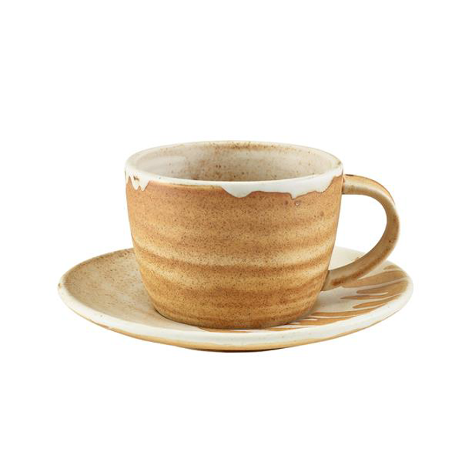 Terra Porcelain Roko Sand Coffee Cup 10oz / 28.50ml