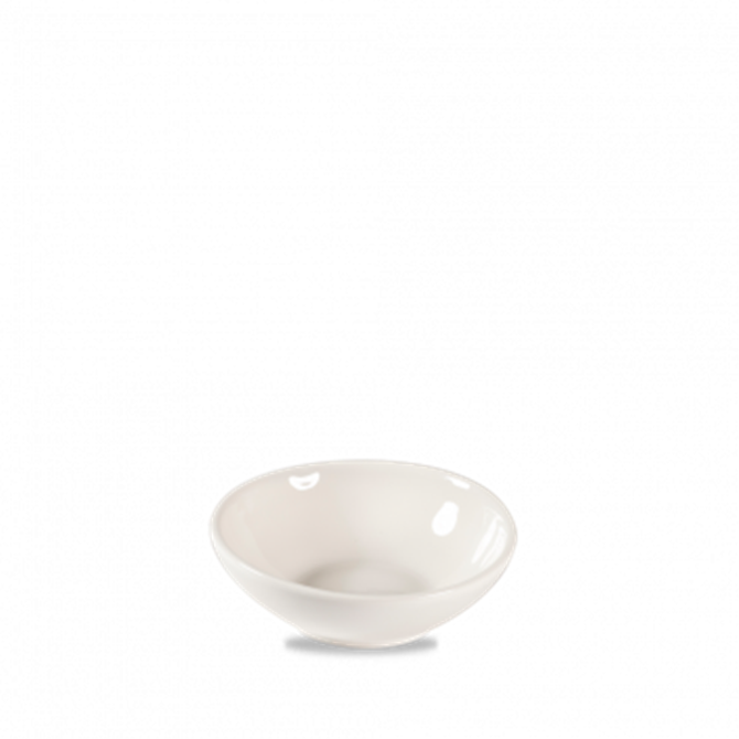 White Contour Shallow Bowl 6oz