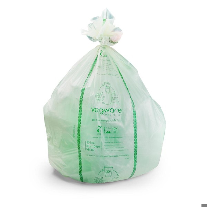 Compostable Food Waste Liners 25ltr