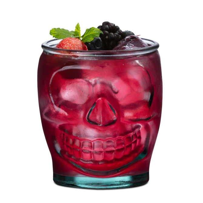 Glass Skull Jar 16oz / 470ml