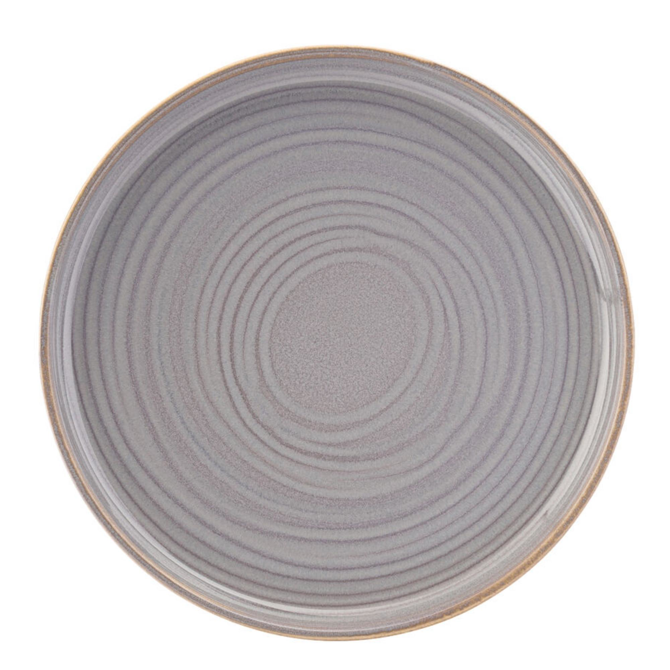 Santo Dark Grey Coupe Plate 8.5inch / 22cm