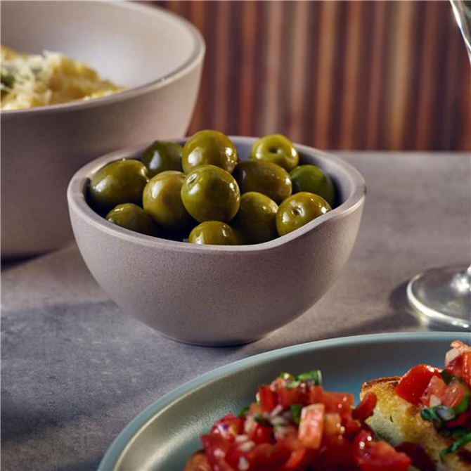 Sand Brown Copenhagen Melamine Bowl 10.8 x 5.6cm
