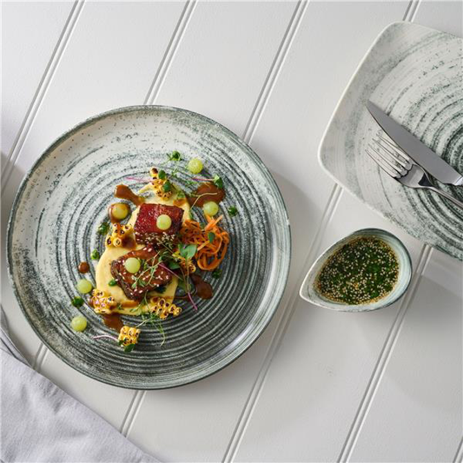 Swirl Coupe Plate 9inch / 23cm